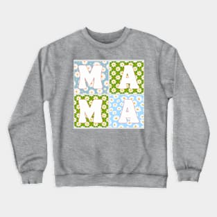 Retro Boho Mama Crewneck Sweatshirt